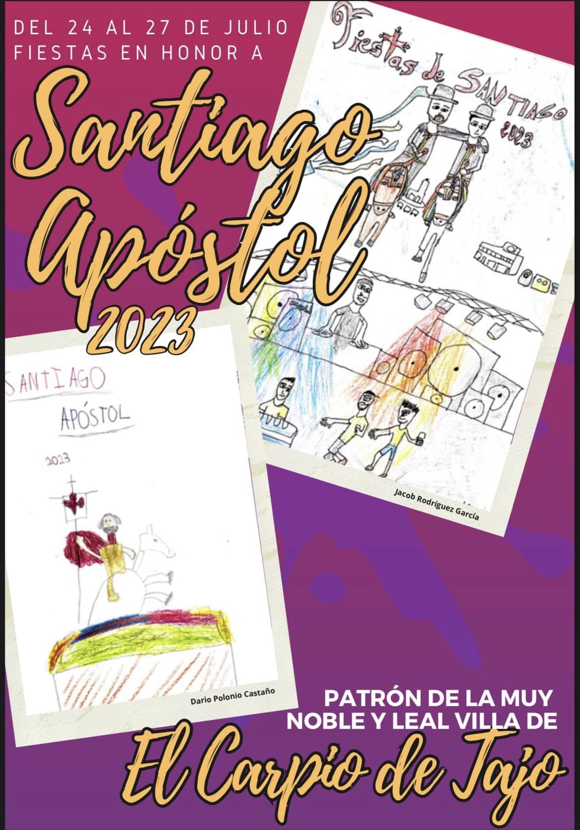 Fiestas patronales en honor a Santiago Apóstol 2023 El Carpio de Tajo